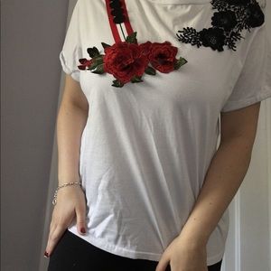 T-shirt with applications 🖤